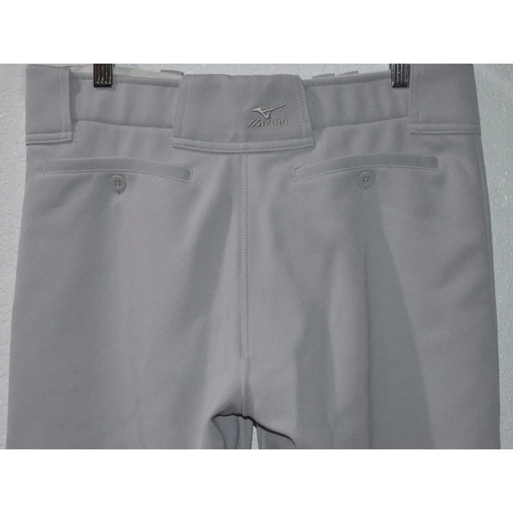 Mizuno Womens M Softball Pants Light Gray Performance Athletic Fastpitch RN89730 - Picture 7 of 16